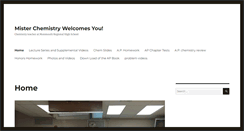 Desktop Screenshot of misterchemistry.com